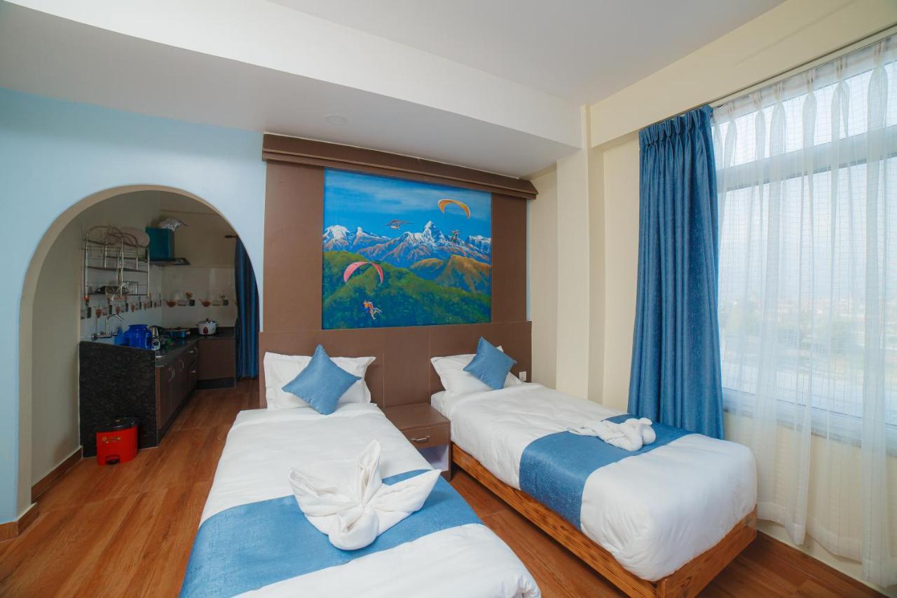 Lotus Apartment Pokhara Exterior foto