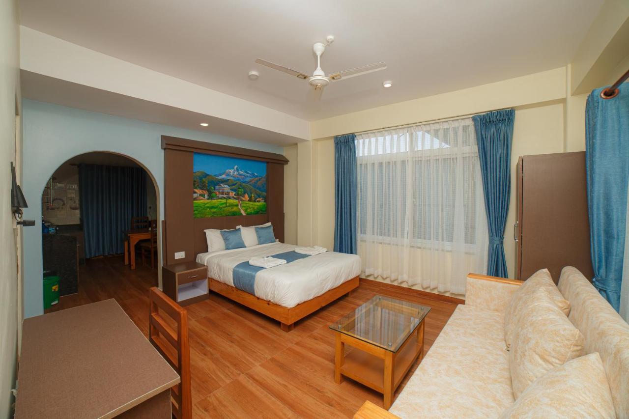 Lotus Apartment Pokhara Exterior foto